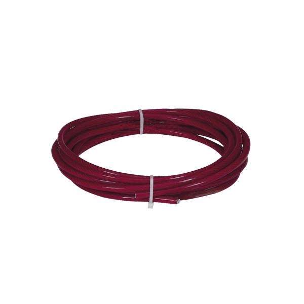 01.10.0059 Steute                                    Stainless steel wire Ø3mm+2mm red PVC Accessories for Emg. Pull-wire (NIRO)